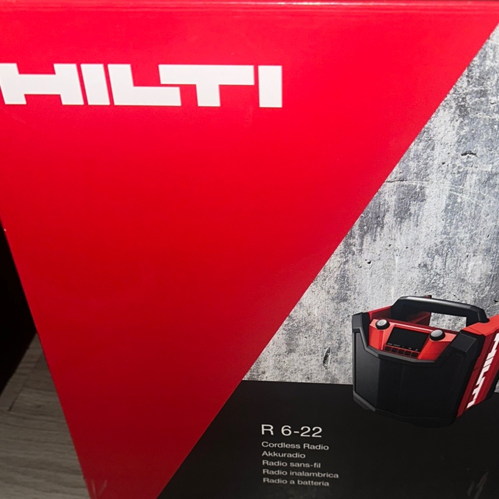 Hilti R 6-22 Cordless Radio